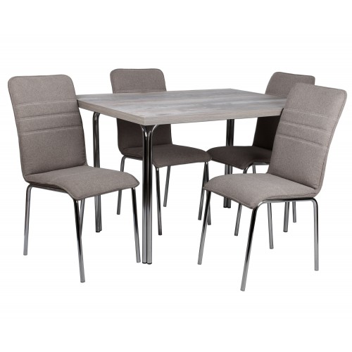 группа СРП-С-129 + Подстолье №4 прям + Стул София СРП-043